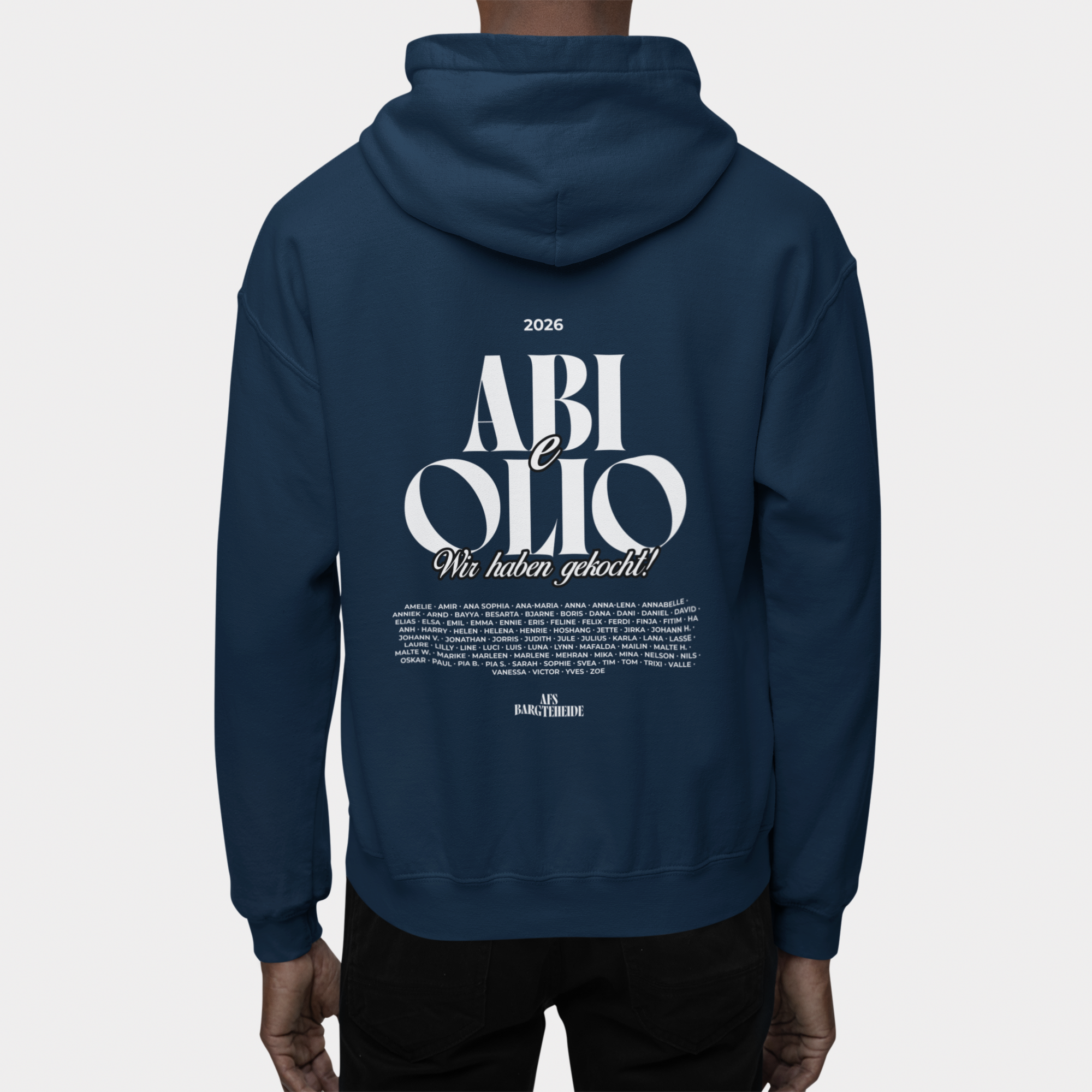 AFS Bargteheide ABI26 Organic Regular Hoodie