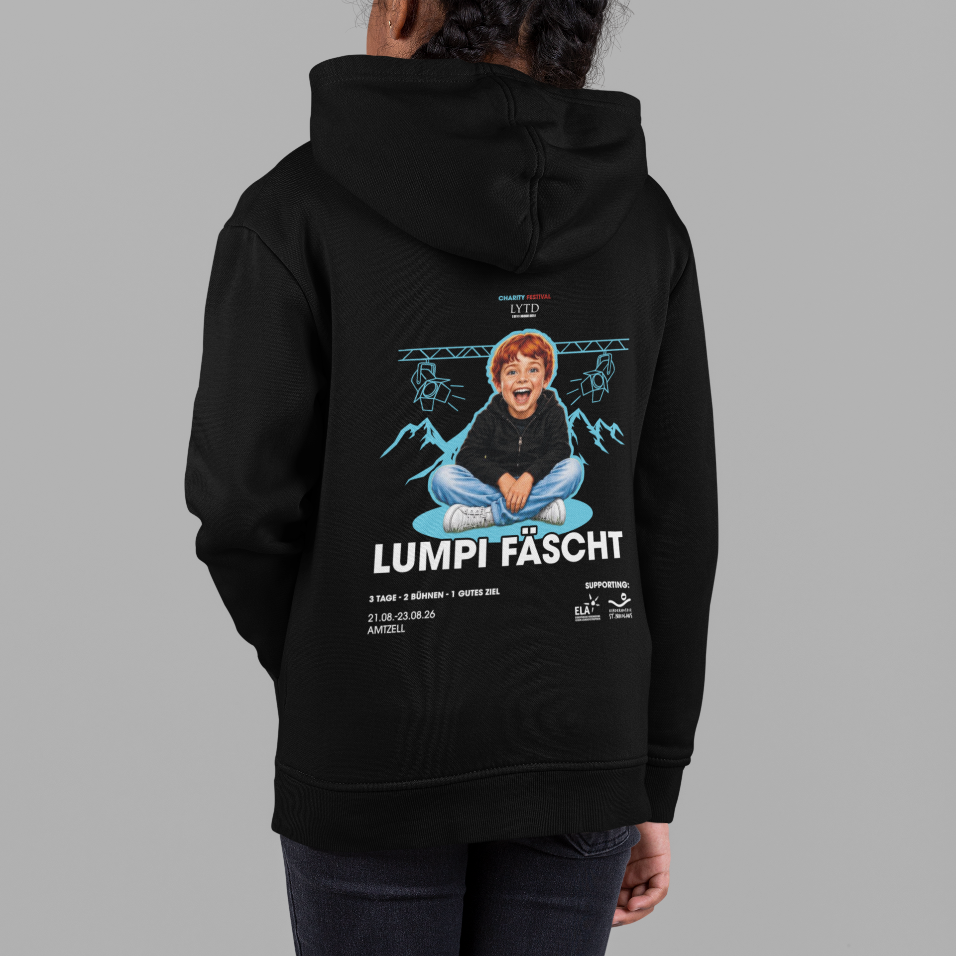 LFA-Amtszell - HvO26-Q3 Organic Regular Kids Hoodie