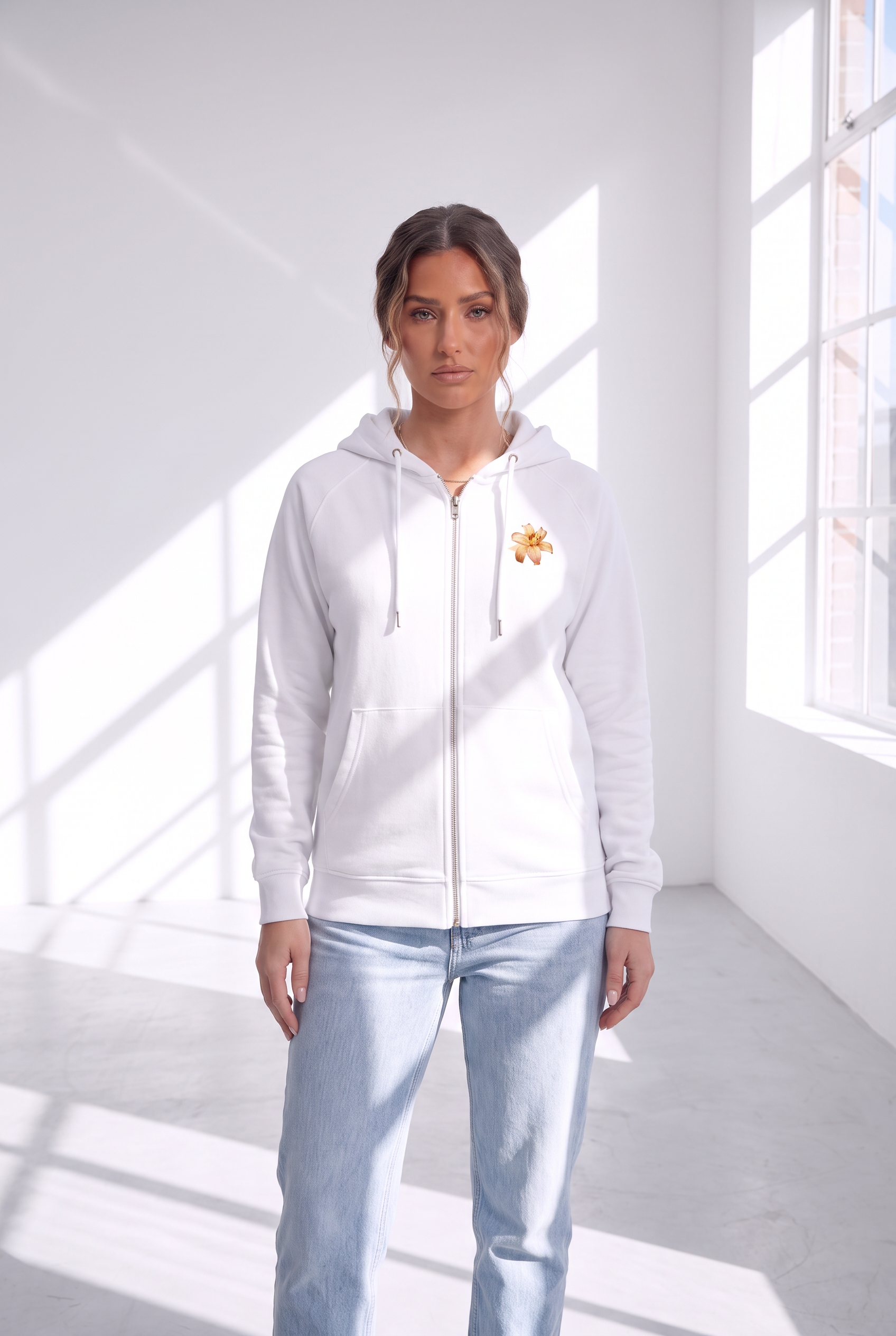 LEA THE ONE Organic Regular Zip Hoodie