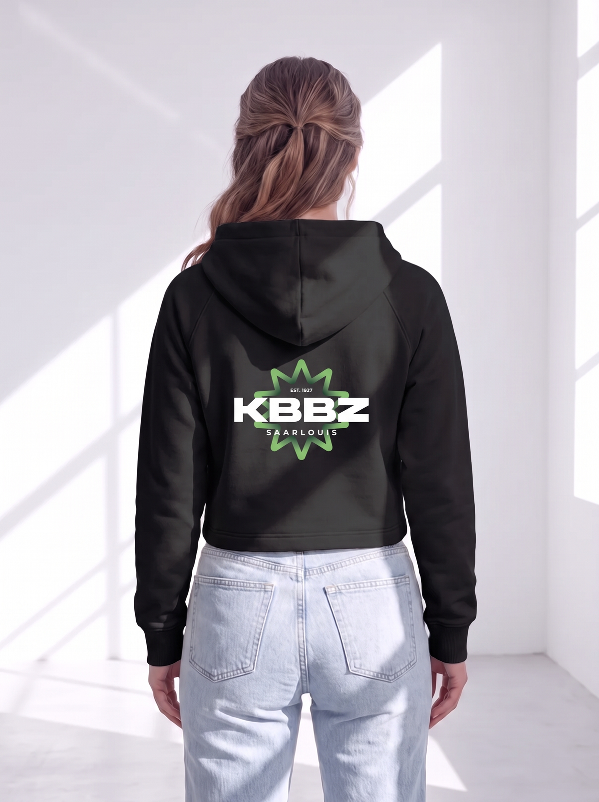 KBZ-Saarlouis SK26-001 Women Cropped Zip Hoodie