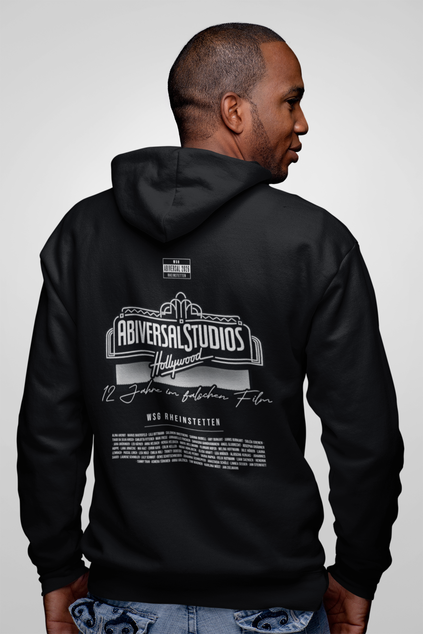 WSG Rheinstetten AK26 Organic Oversized Zip Hoodie (B&C)