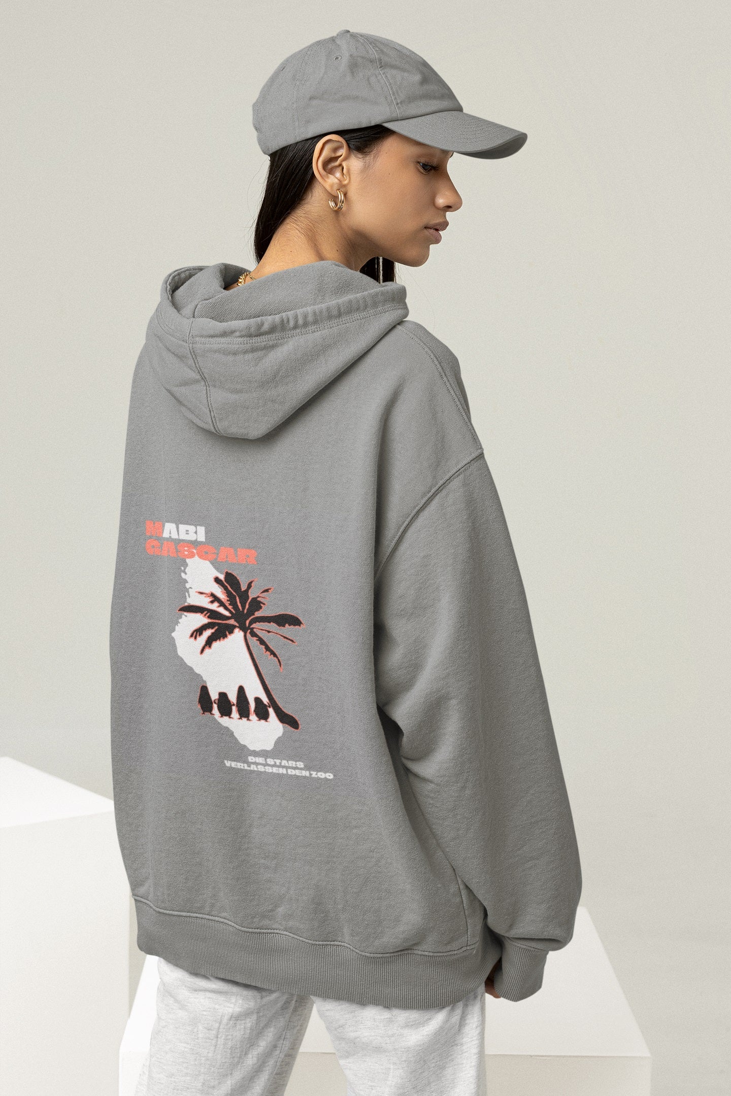 AMG Beckum AK25 Organic Oversized Hoodie (Neutral)
