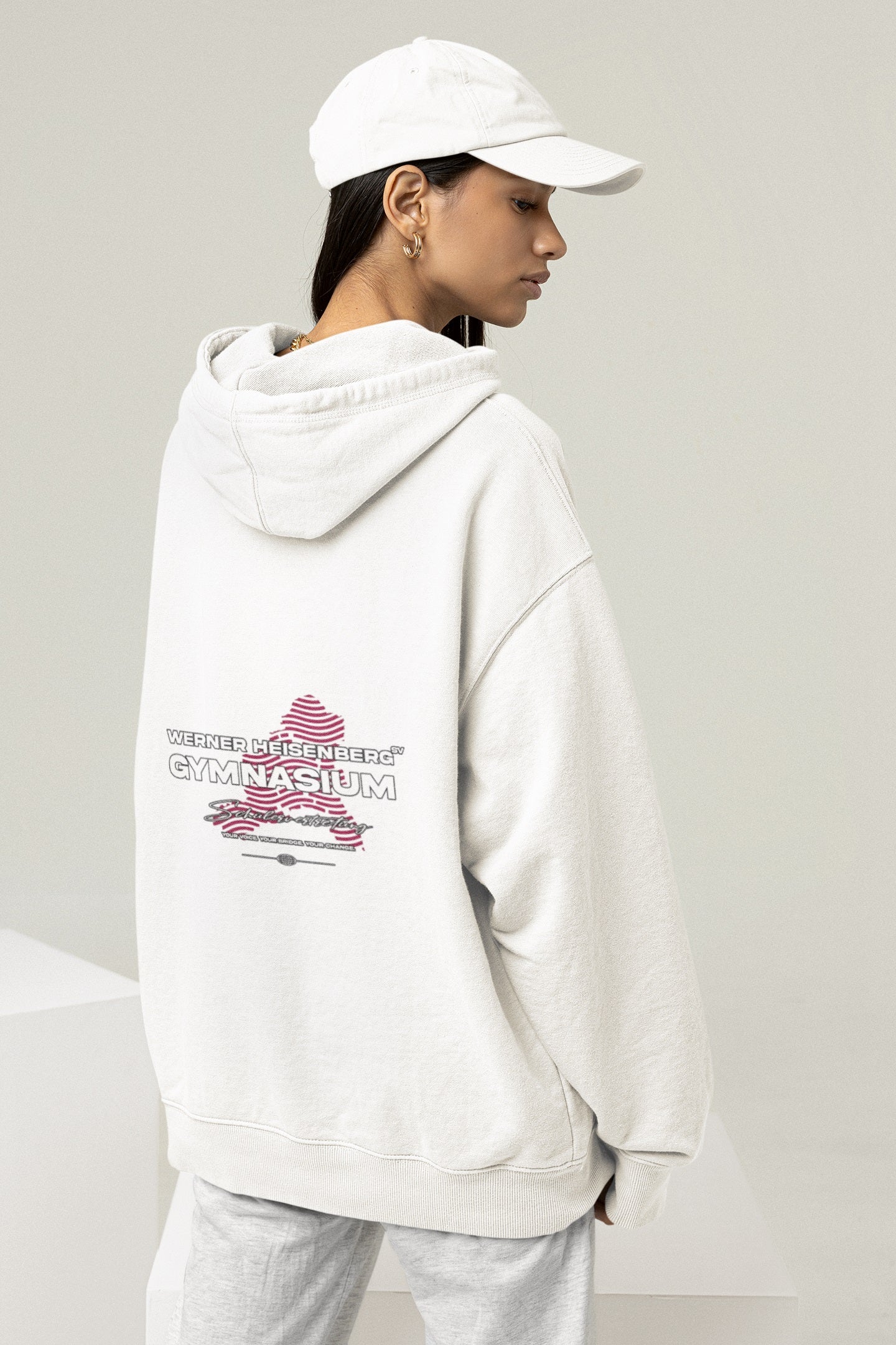 WHG Bad Dürkheim SK25 Organic Oversized Hoodie (Neutral)
