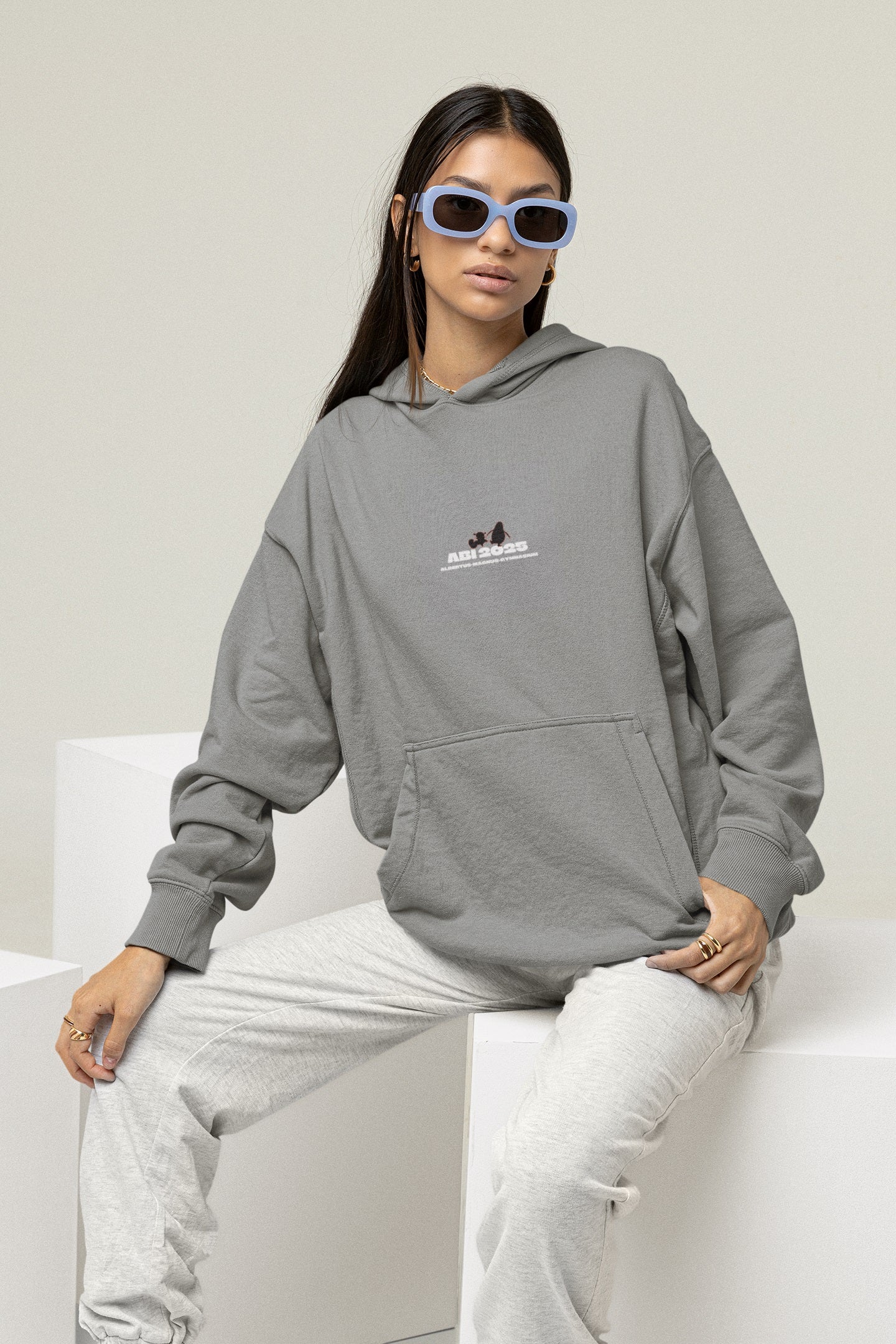 AMG Beckum AK25 Organic Oversized Hoodie (Neutral)