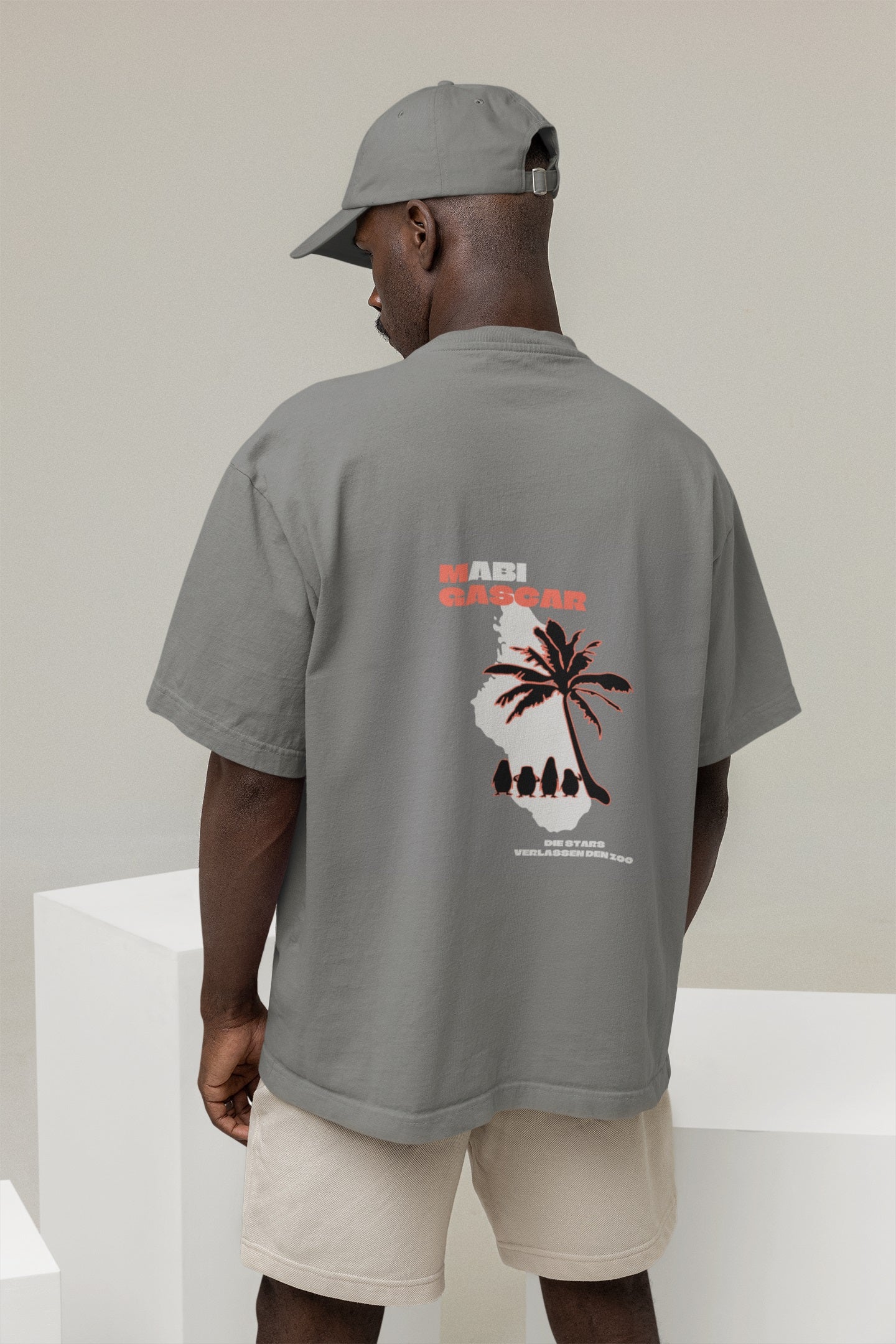 AMG Beckum AK25 Organic Oversized T-Shirt (Neutral)