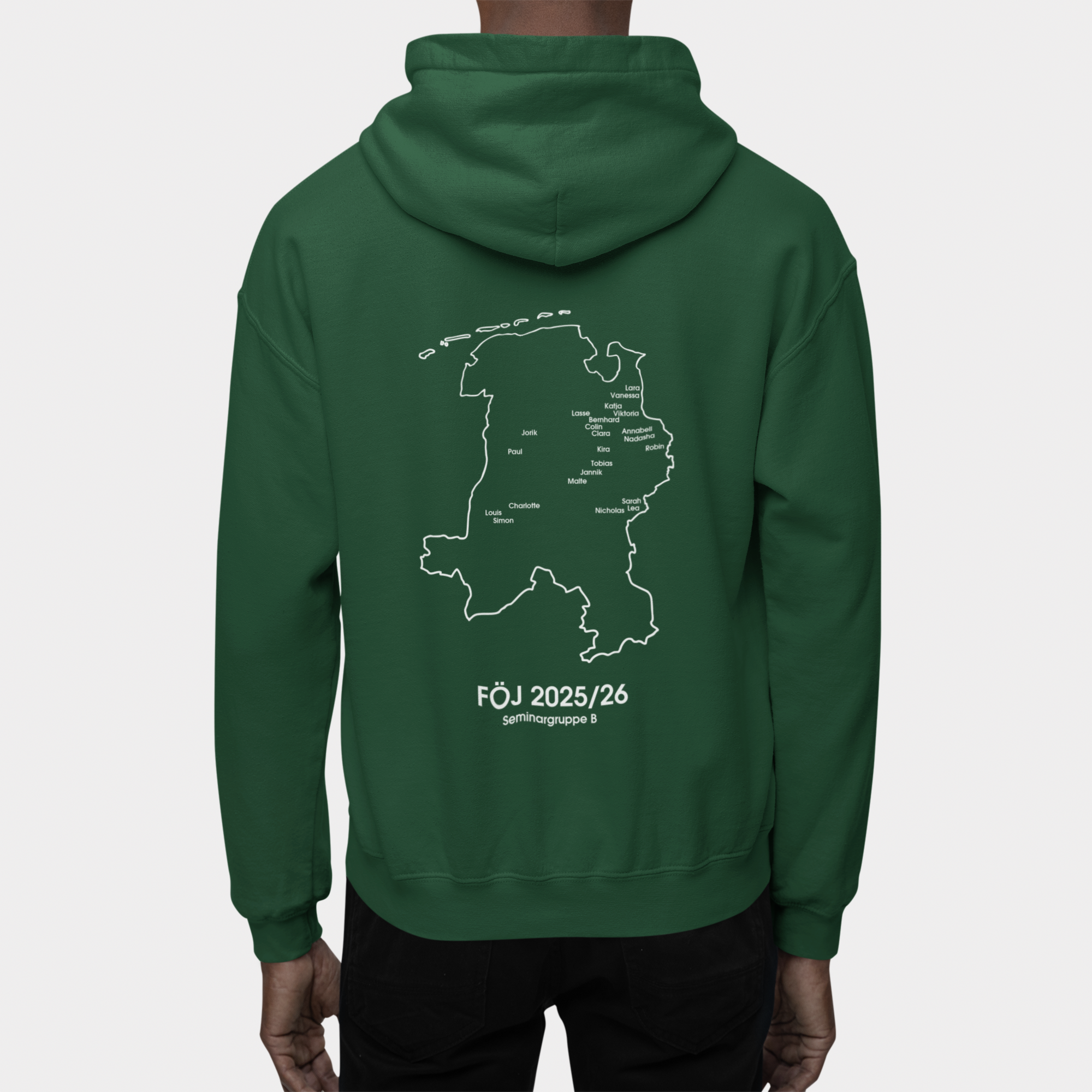 FÖJ Niedersachsen Gruppe B Organic Regular Hoodie (B&C)