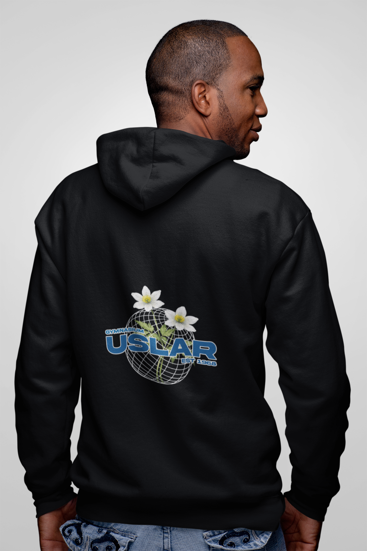 GMU Uslar Organic Regular Zip Hoodie (B&C)