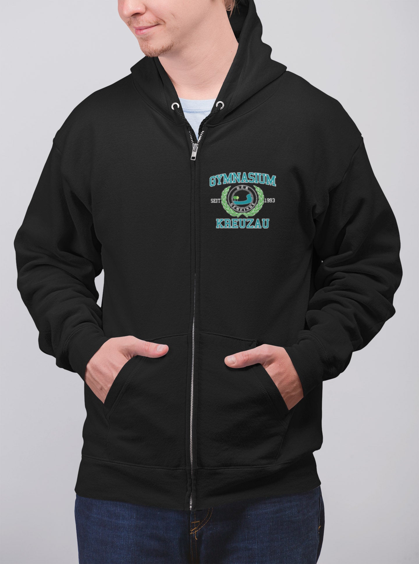 GYK-Kreuzau SK24 Organic Regular Zip Hoodie (B&C)